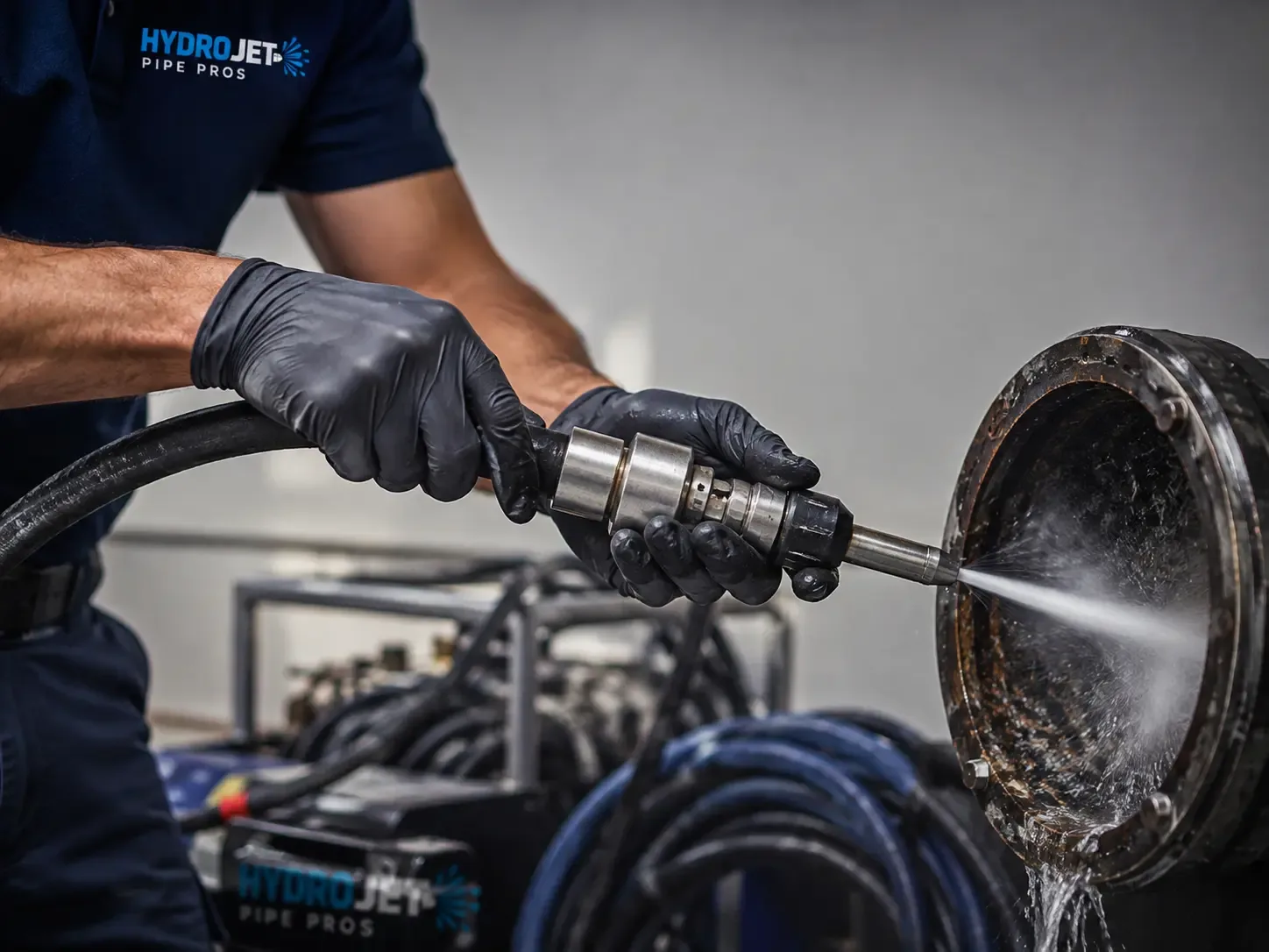 Hydro Jet Pipe Descaling in Chandler, TX
